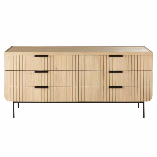 Commode design 6 tiroirs
