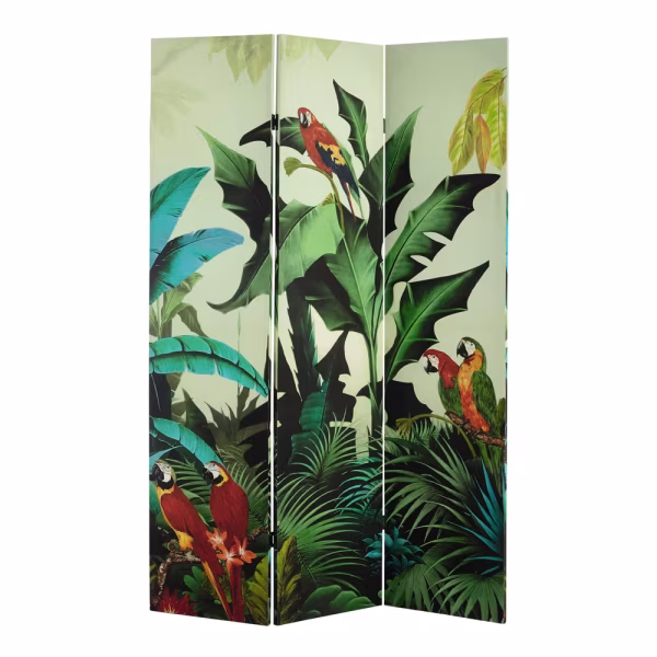 Paravent imprimé tropical