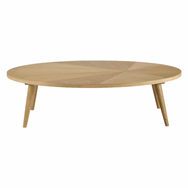 Table basse style scandinave bois