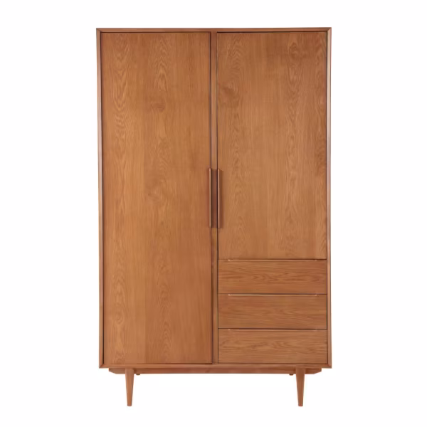 Armoire 2 portes 3 tiroirs vintage