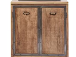 Meuble bas de cuisine avec évier 2 portes