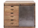 Meuble bas de cuisine 3 tiroirs 1 porte
