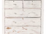 Commode 5 tiroirs en manguier effet vieilli