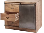 Meuble bas de cuisine 3 tiroirs 1 porte