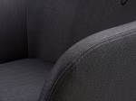 Fauteuil de table vintage noir