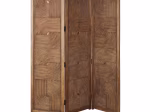 Paravent en bois gravé