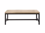 Table basse style industriel bois et métal