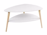 Table basse style scandinave blanche