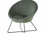 Fauteuil de salon design vert